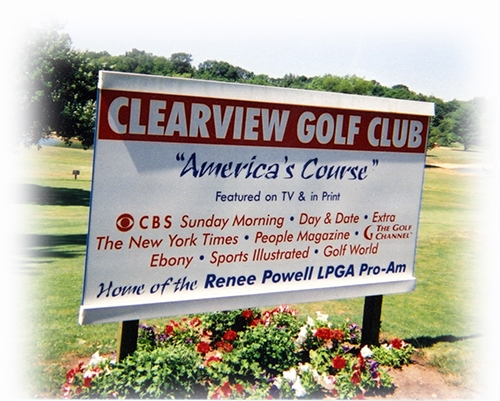 original equipment used in building clearview golf course