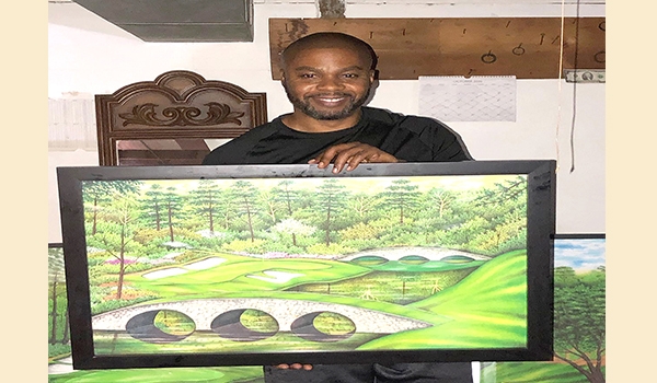 valentino dixon sells drawing to michelle obama