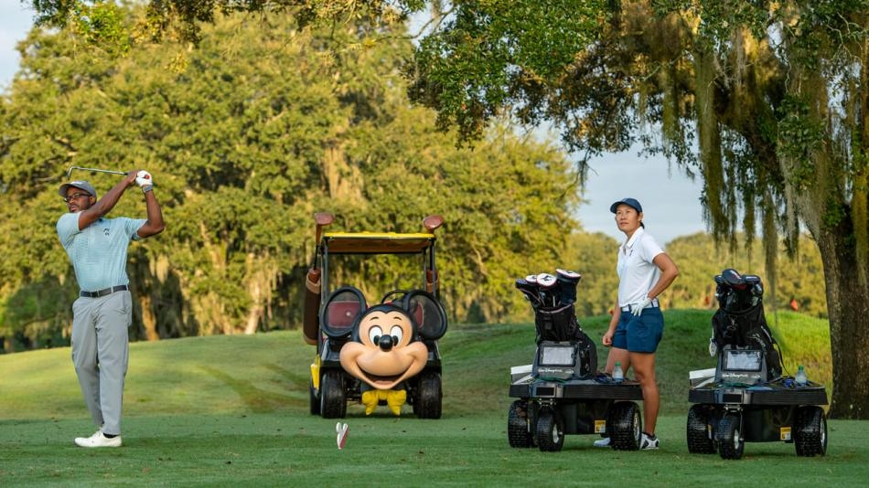 RoboCarts the Newest Thing For Disney World Golf Courses African