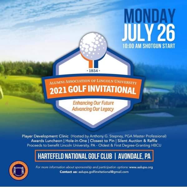 Alumni Association of Lincoln University 2021 Golf Invitational ...