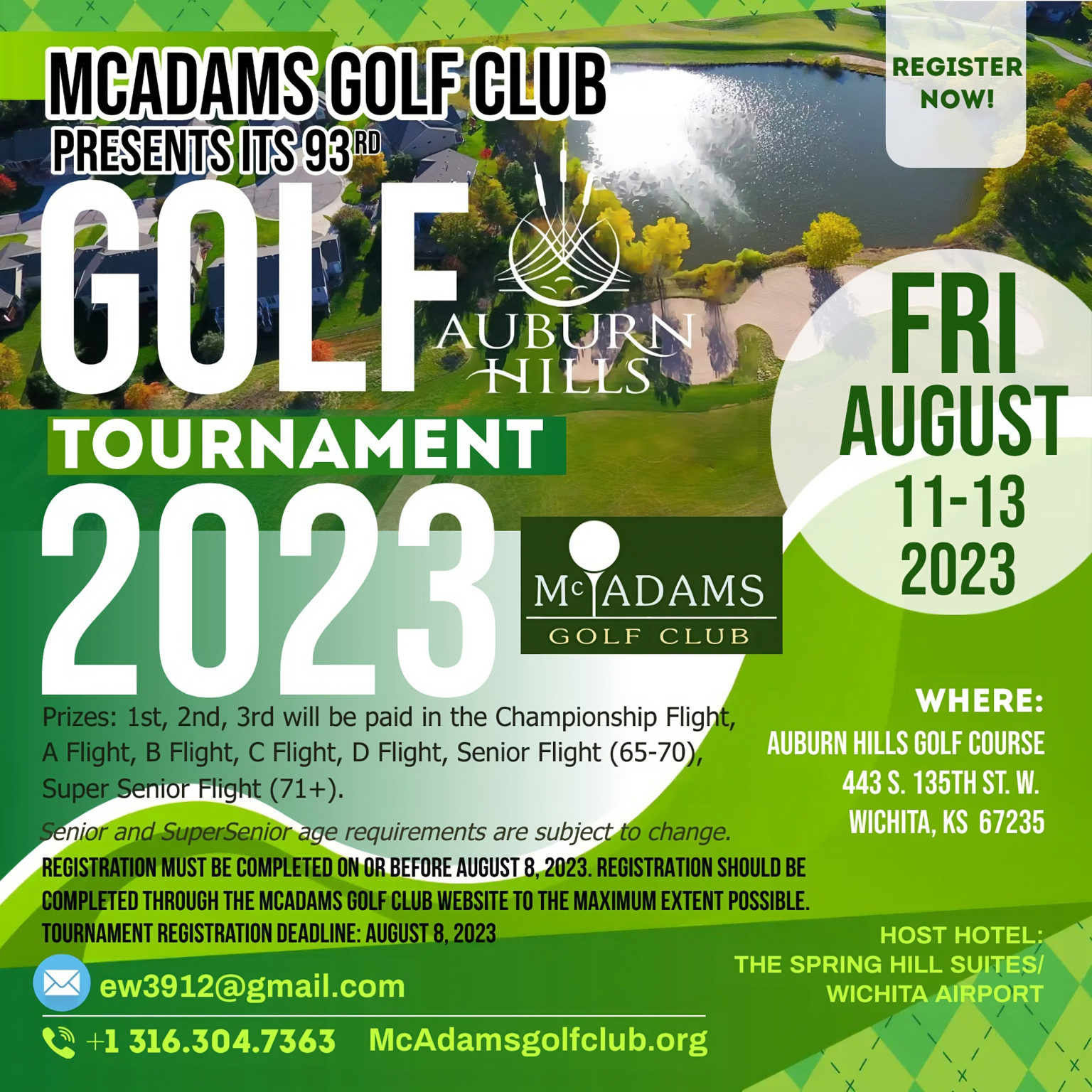 McAdams Golf Club 93rd Annual Tournament – African American Golfer's Digest