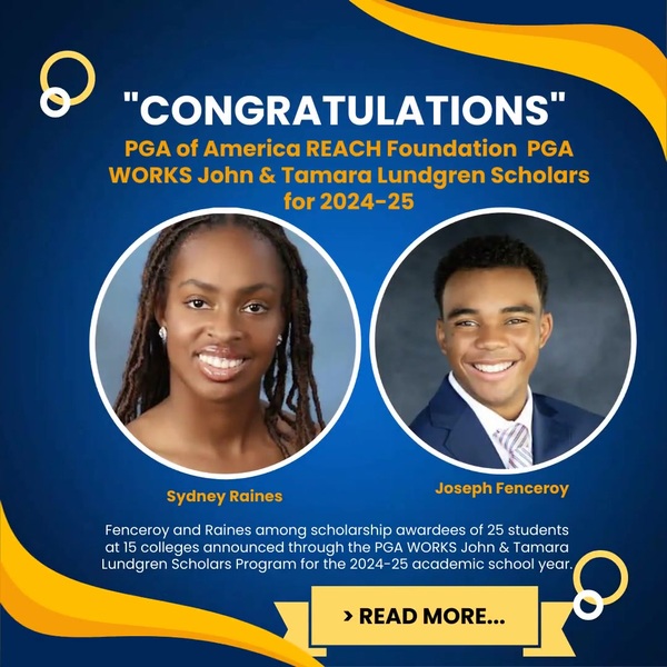 PGA Works Scholars 2024-2025